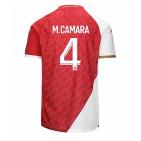AS Monaco Mohamed Camara #4 Hjemmedrakt 2023-24 Kortermet